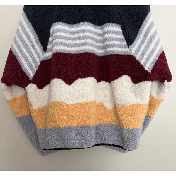 Free People Hit The Slopes Printed Fleece Pullover Women's Size Medium - Image 6