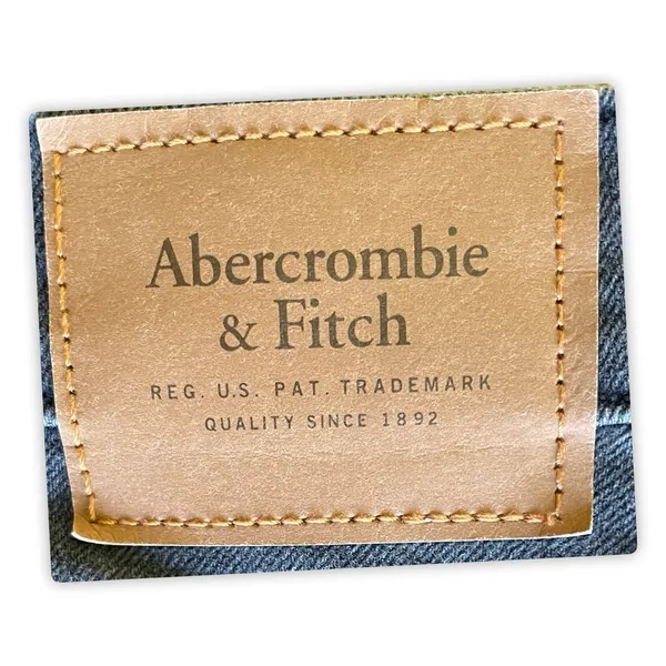 Abercrombie & Fitch Athletic‎ Slim Faded Black Women's Jeans Pants 32x32 - Image 8