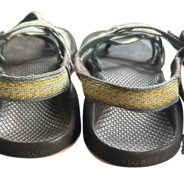 Chacos Vibram Sandals Green Hiking Outdoor Sandals Women Size9 - Image 4