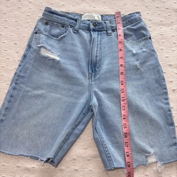Abercrombie&Fitch Ankle Straight Ultra High Rise Size‎ 27 - Image 6