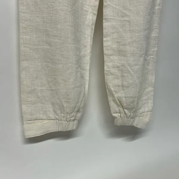 NWT Meshki Women’s Small Cream Ankle Cargo Pants - Image 5