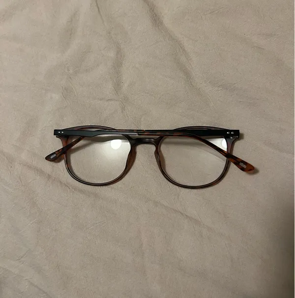Tortoise Shell Eyeglasses Brown - Image 4