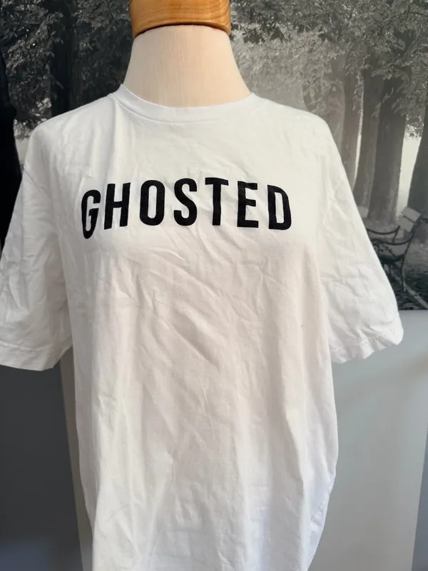 Ghosted Mini Dress White Size M - Image 2