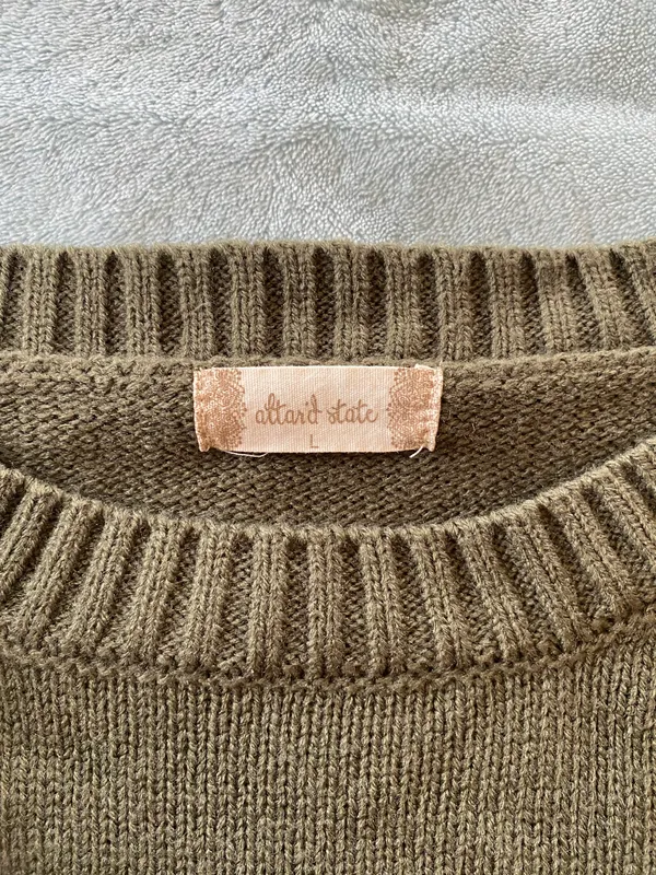 Altar'd State Cropped Sweater - Image 5
