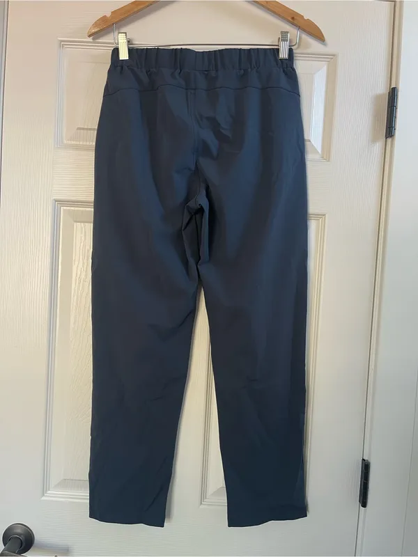 Women’s Cozy Earth Always Cropped Pants Eclipse Navy Blue Size S - Image 8