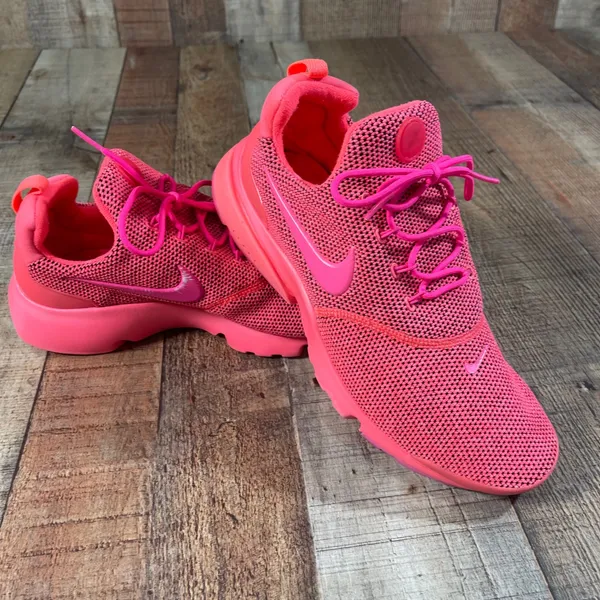 Nike Air Presto Fly SE Womens 9 Hot Punch Pink Blast Running Shoes 910570-604 - Image 3