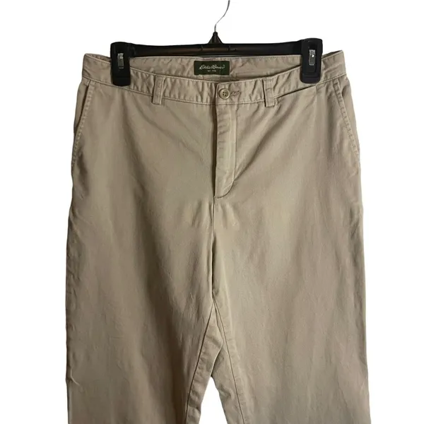 Eddie‎ Buaer Womens Size 10 Vintage Khaki Slacks Career Pants - Image 2