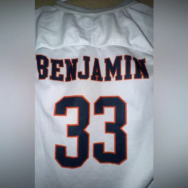 Nike White and Orange Soccer Jersey - Image 2