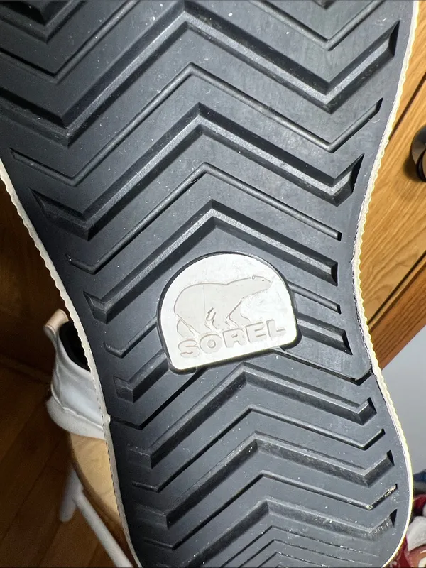 Sorel Gray & White Women's Duck Boot Sneakers - Image 7