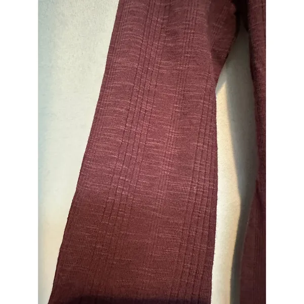 Women’s American Eagle Maroon Long Sleeve Top Size M - Image 5
