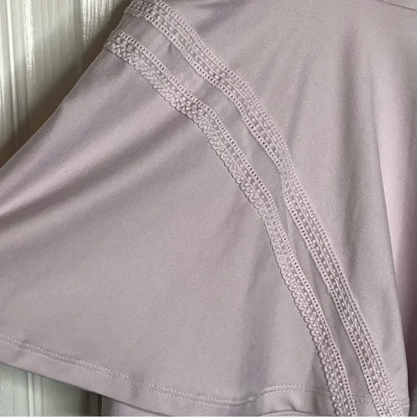 Free People Movement Pleats And Thank You Tennis Skort Sz XL Violet Frost - Image 6