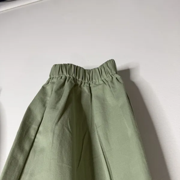 NWT Halara Mid Rise Zipper Pocket Casual Cotton Joggers Laurel Green XL‎ Comfy - Image 6