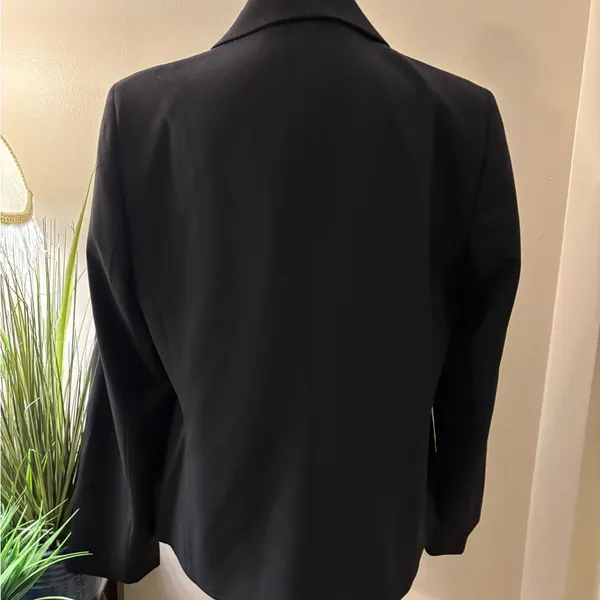 Bar III Black Open Front Blazer Size L - Image 4