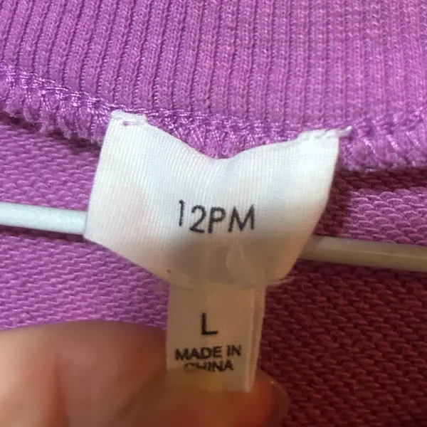 12PM golf crewneck Purple Size L - Image 2