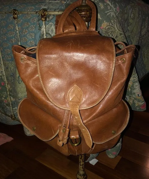 Hidesign Leather Backpack - Image 6