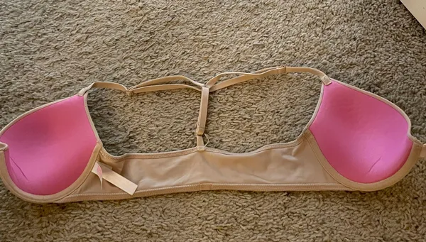PINK - Victoria's Secret Nude Front Clasp Wear Everywhere Push-Up Bra - Image 2