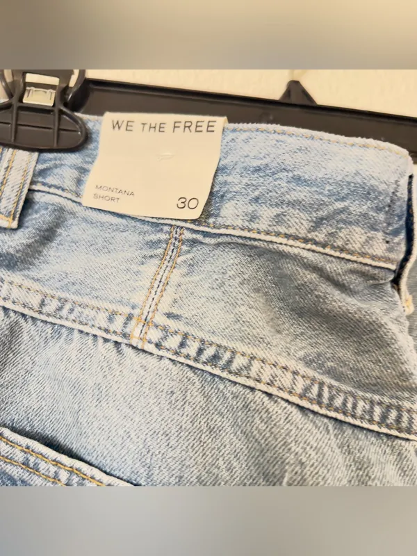 NWOT free people We The Free Montana Shorts size 30 - Image 12