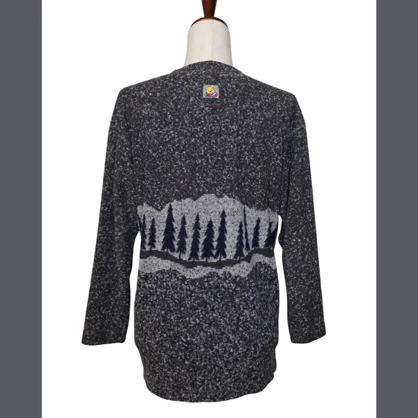 Disney Store Vintage Winnie The Pooh Winter Knit Sweater - Image 2