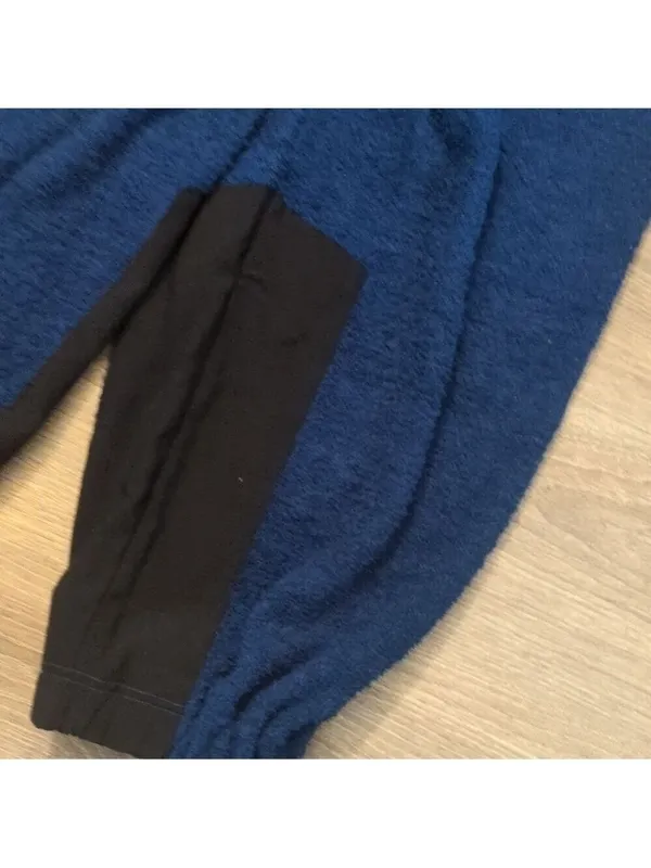 Free people cuddle up joggers prep school blue size small - Image 8