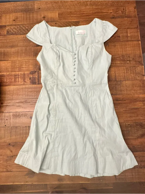 BY ANTHRO Cap-Sleeve Sweetheart Mini‎ Dress - Image 2