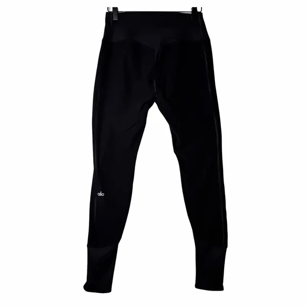 Alo Yoga High Waist Airbrush Leggings Black Women's size L - Image 2