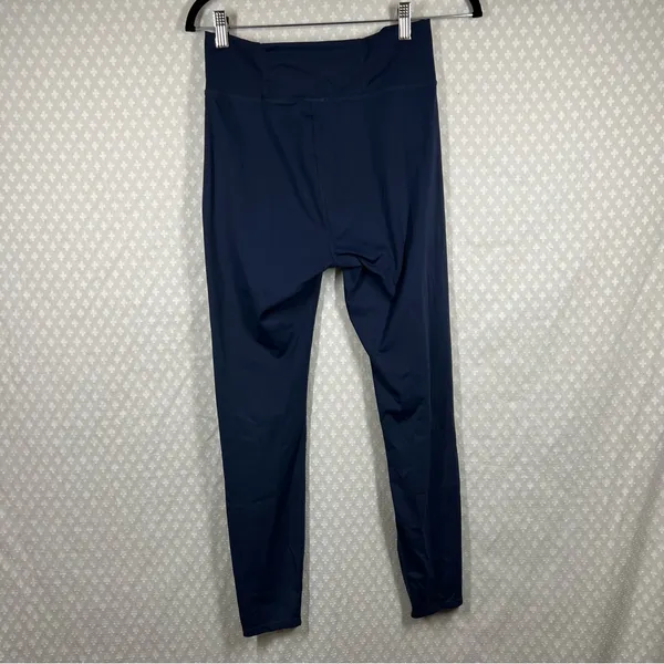 Madewell MWL Dark Blue High Rise Leggings Activewear‎ Sporty Athleisure - Image 5
