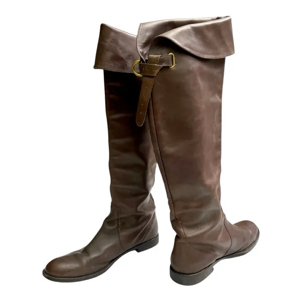 Coach Cheyenne Size 6 Chestnut
Leather Riding Boot - Image 4
