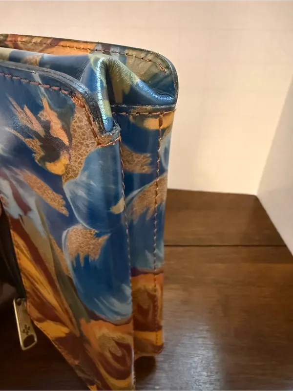 Patricia Nash Torri Crossbody Bag Floral Marigold Harvest NWT $129 - Image 6