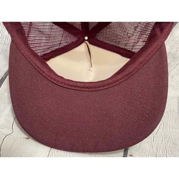 Vintage Burgundy Mr. Bad Wrench Snapback Trucker Hat - Image 7
