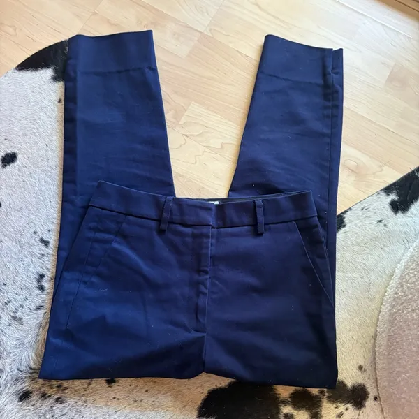 APIECE APART Navy Camilla Trouser Pants‎ Size 2 - Image 3