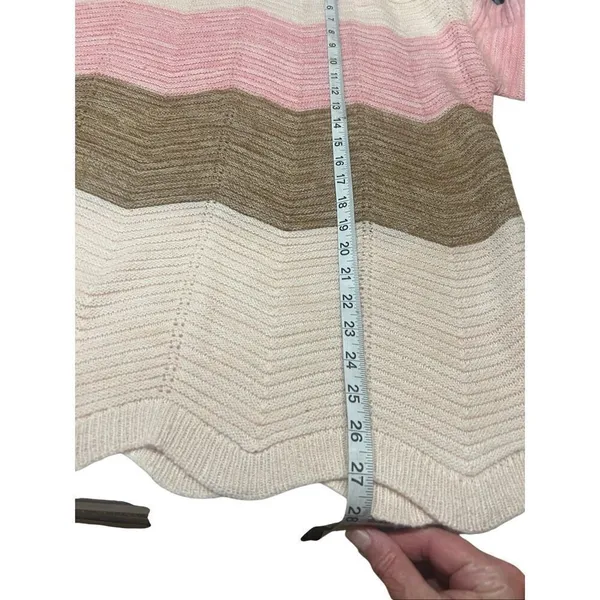 Inner Circle woman’s Sweater Sz XL NWOT Pink - Image 6