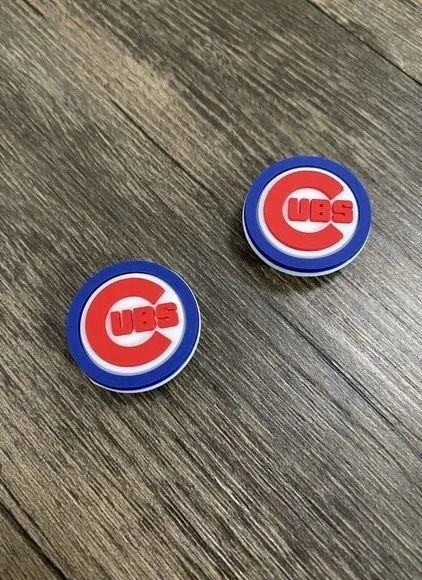 Chicago Cubs Baseball Team Charm For Crocs Shoe Charms - 2 Pieces - Image 2