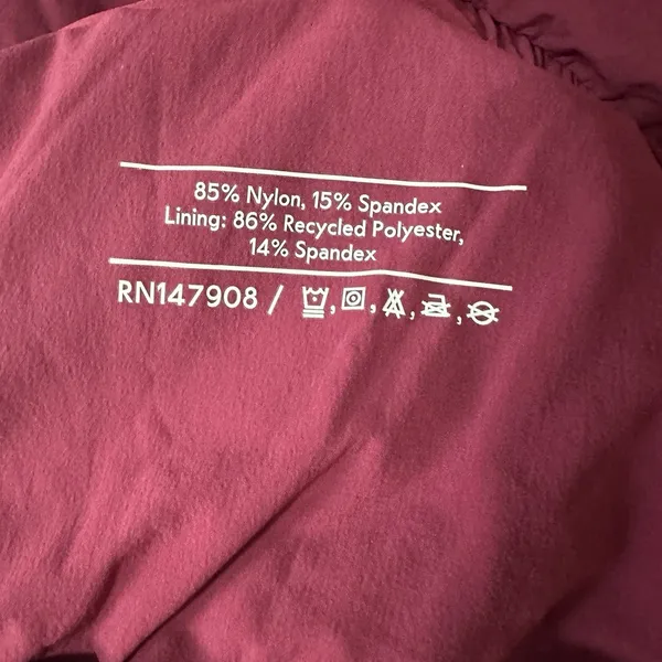 Outdoor Voices Women's Size Medium Pink Lightweight 1/4 Zip Pullover Windbreaker - Image 6