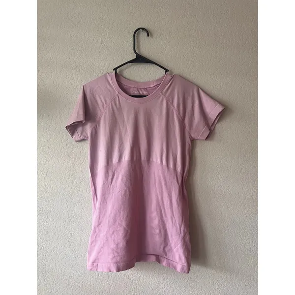 Eddie Bauer Resolution Seamless Heathered Athletic Tee Pink - Image 2