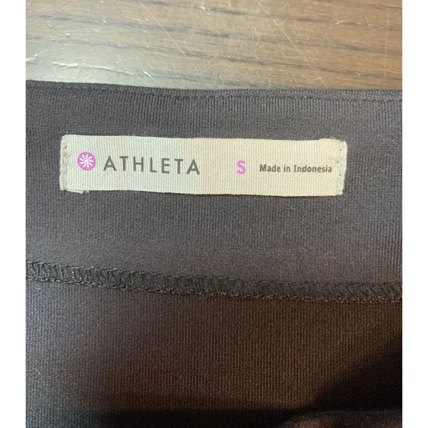 Athleta LS‎ Black Dress Small LBD Minimal Athleisure Capsule Wardrobe Basic READ - Image 5