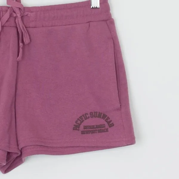 Pacsun Womens Logo Pullon Sweat‎ Shorts Size XS Drawstring Loungewear Casual - Image 2