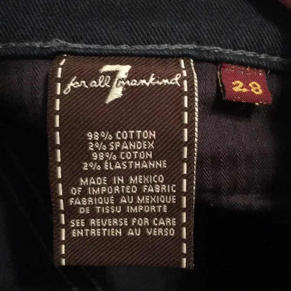 7 For All Mankind‎ Roxanne Dark Wash Jeans - Image 4