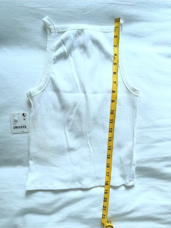 NWT Free People We The Free Mia Tank - Ivory - XS - Image 14