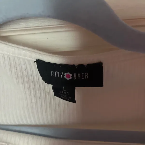 Amy Byer Top White - Image 3