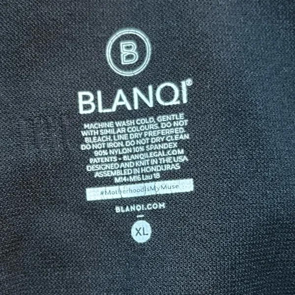Blanqi black maternity leggings size XL - Image 3