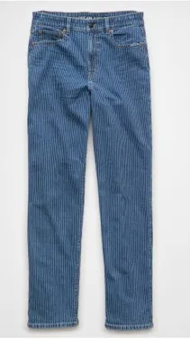 American Eagle Baggy Straight Super High-Rise Jeans - Image 2