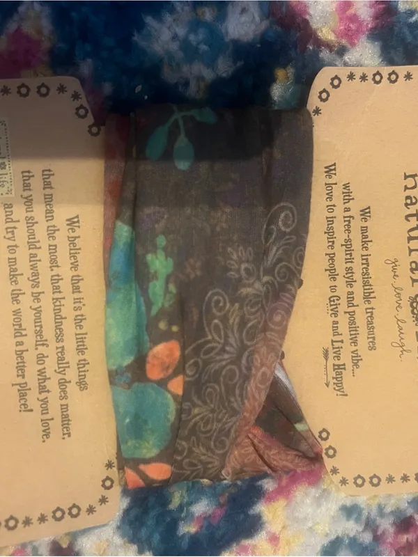 natural life Boho Bandeau - Multicolor Floral - Image 5