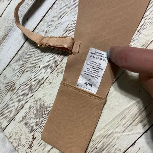 Knix Uplift Push Up Bra Size 3 Neutral Beige - Image 5