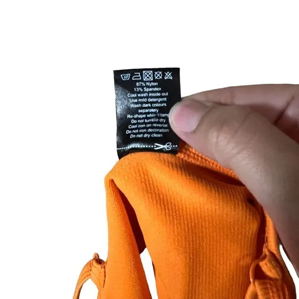 Balance Athletica Orange Cropped Tank Top Size Small‎ - Image 5