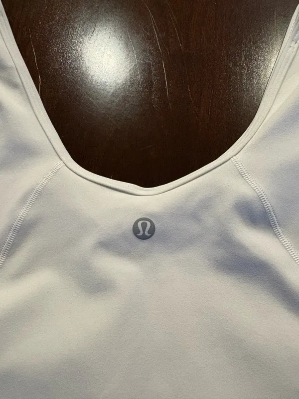 Lululemon Align Cropped Short Sleeve White - Image 4