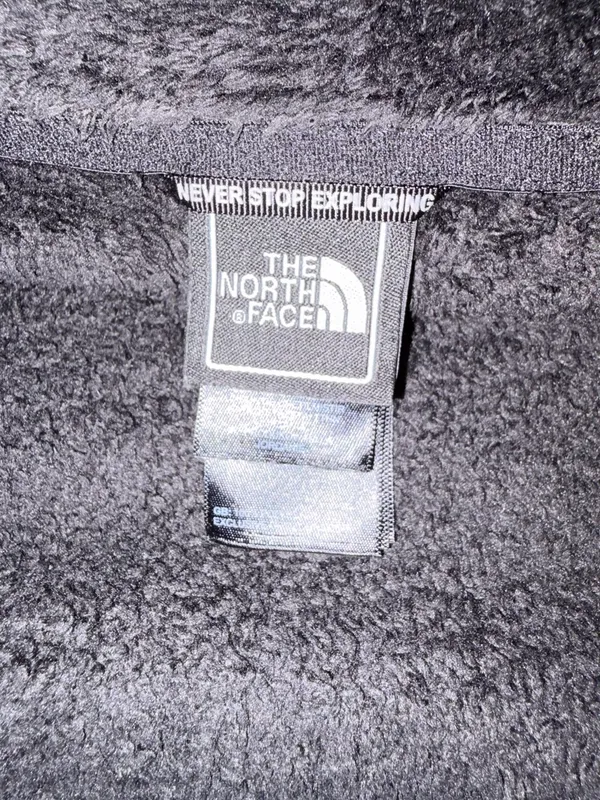The North Face Black Osito High Pile Fleece Full Zip Jacket Medium - Image 8