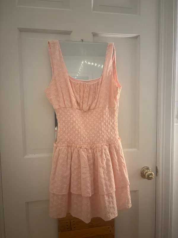 pink mini dress Size M - Image 2