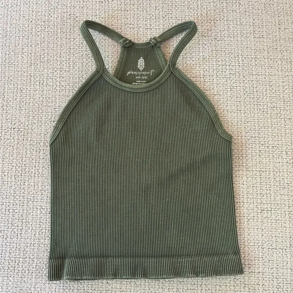 Free People Happiness Runs Long Crop Tank XS/S - Image 5