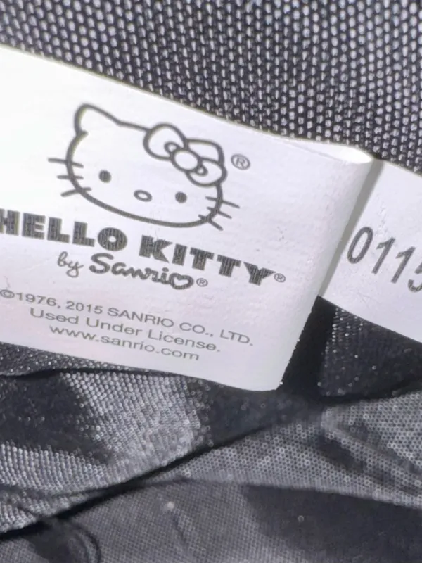 Loungefly Hello Kitty Seriously Fun Dome Satchel with Padlock Charm VGUC - Image 8
