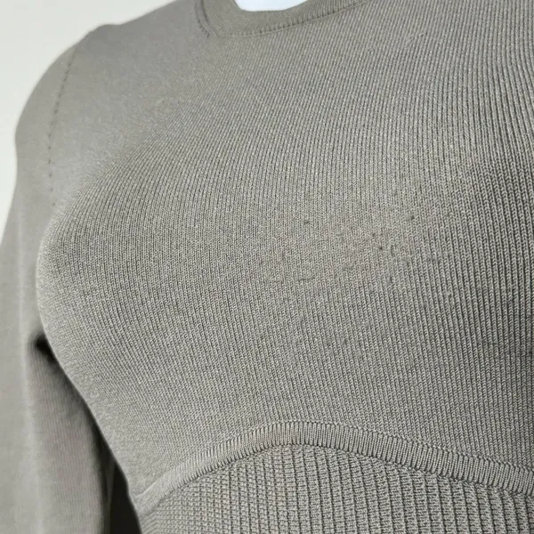 Aritzia Sculpt Knit Empire Longsleeve Longsleeve corset top sweater XS - Image 11
